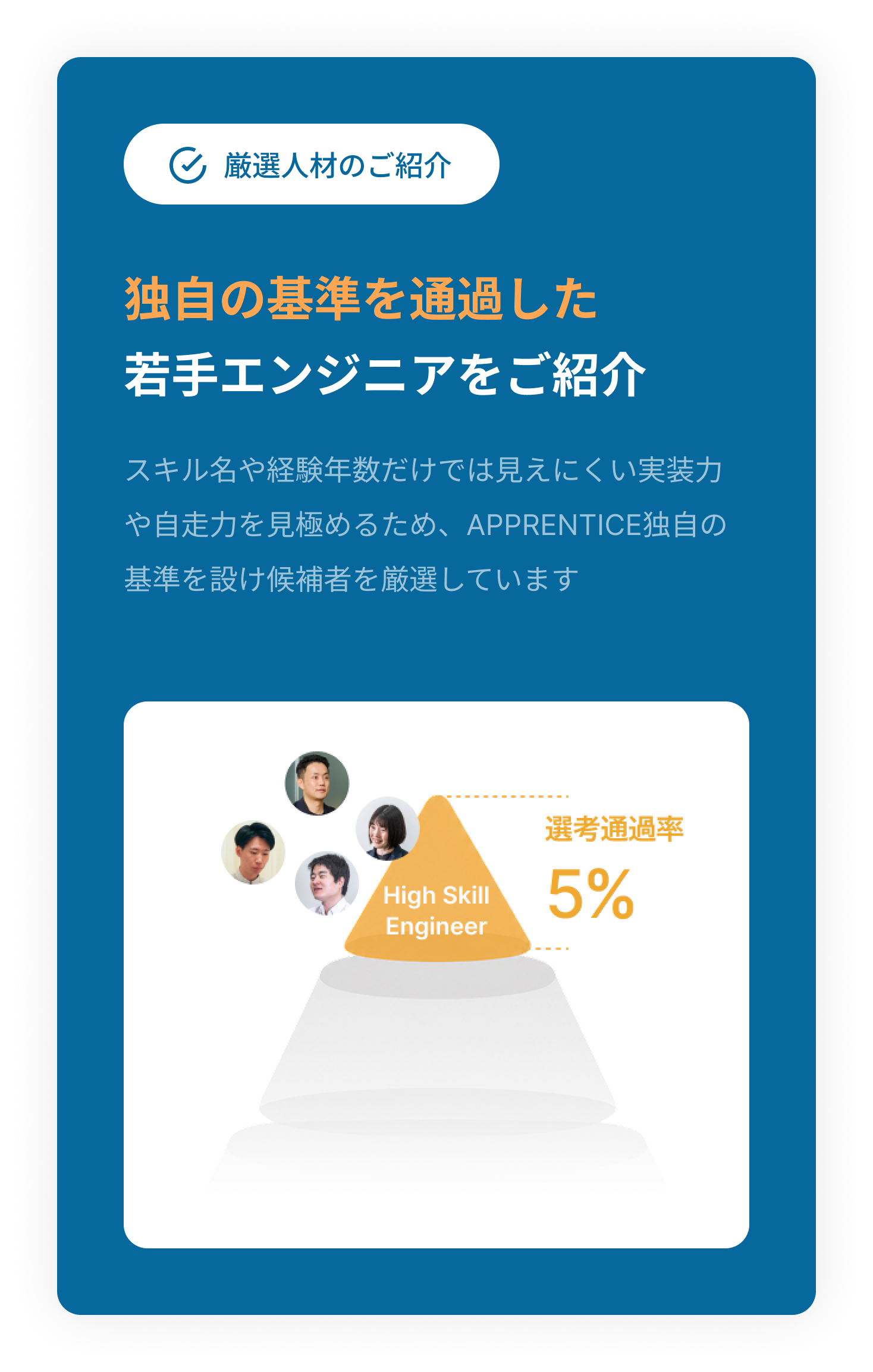 厳選人材のご紹介